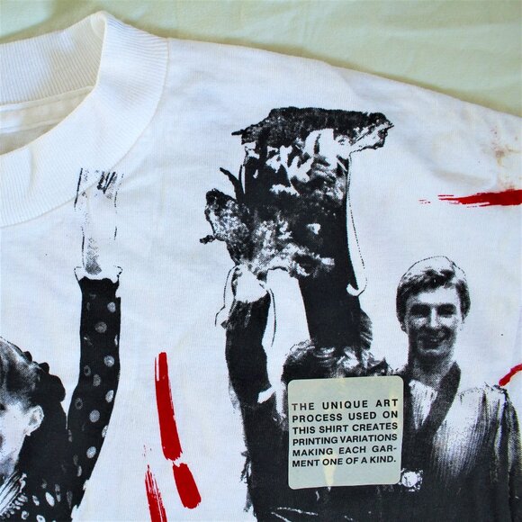 1993 Tour of World Figure Skating Champions shirt ALL OVER PRINT VINTAGE unworn - Picture 6 of 9